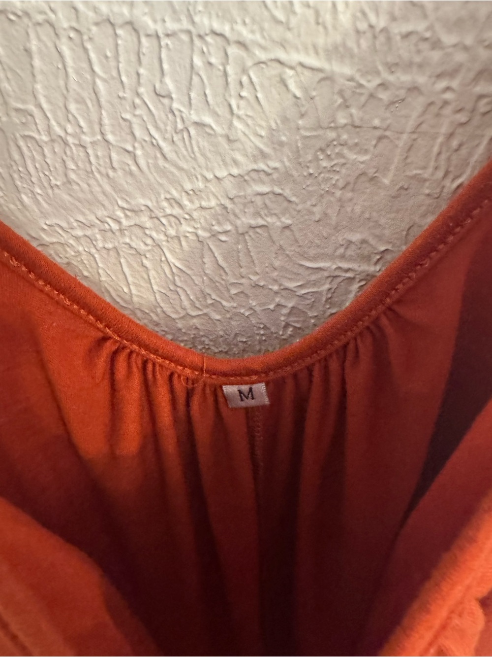 Rust Spaghetti-Strap Jumpsuit - Picture 6 of 7